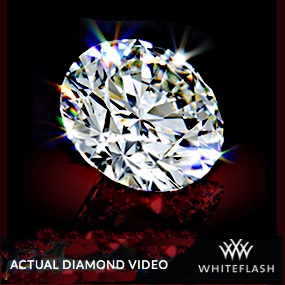 Funkelnder 1 Karat Diamant auf Video
